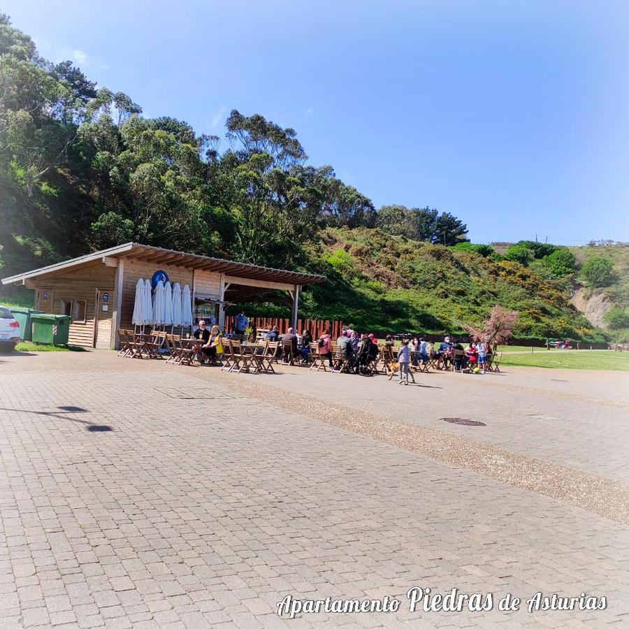 피에드라스 블랑카스 Piedras De Asturias 아파트 외부 사진