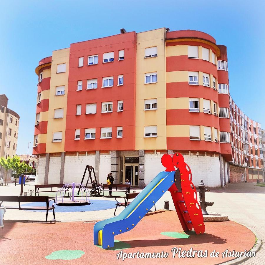 피에드라스 블랑카스 Piedras De Asturias 아파트 외부 사진