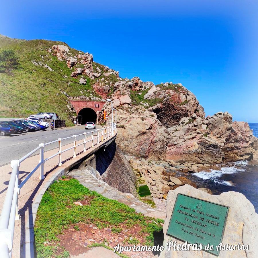 피에드라스 블랑카스 Piedras De Asturias 아파트 외부 사진